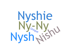 उपनाम - Nysha
