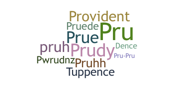 उपनाम - Prudence