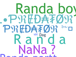 उपनाम - Randa