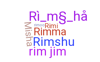 उपनाम - Rimsha