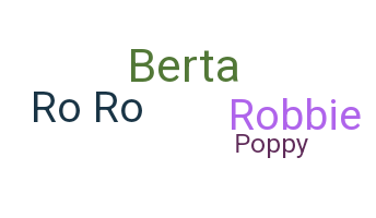 उपनाम - Roberta
