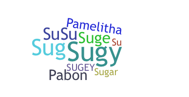 उपनाम - Sugey