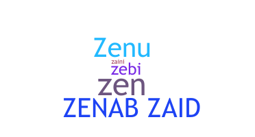 उपनाम - Zenab