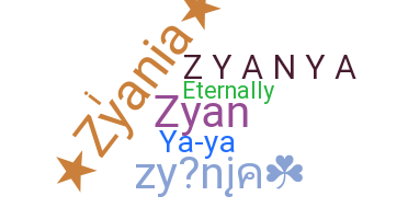 उपनाम - Zyanya