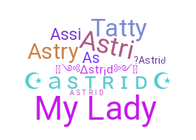 उपनाम - Astrid