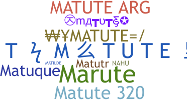 उपनाम - Matute