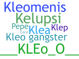 उपनाम - kleo
