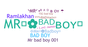 उपनाम - Mrbadboy