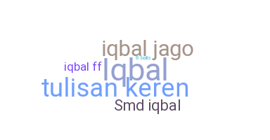 उपनाम - Iqbaal