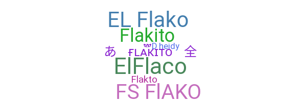 उपनाम - Flakito