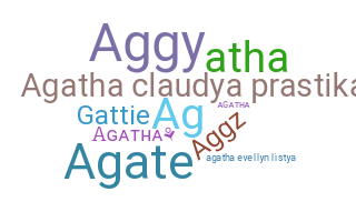उपनाम - Agatha