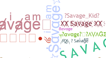 उपनाम - Savage