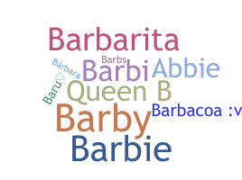 उपनाम - Barbara