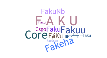 उपनाम - FaKu