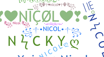 उपनाम - Nicol