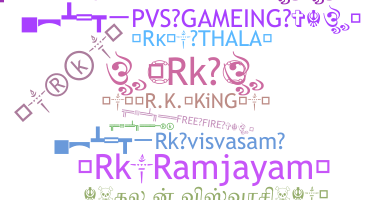 उपनाम - RkRamjayam