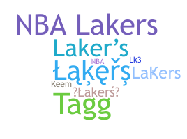 उपनाम - Lakers