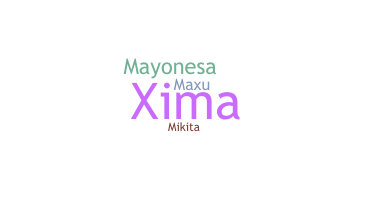 उपनाम - Maxima