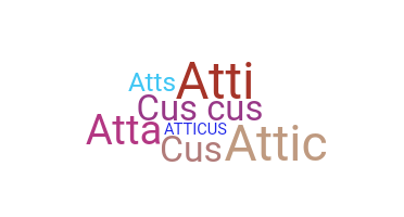 उपनाम - Atticus