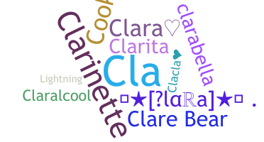 उपनाम - Clara