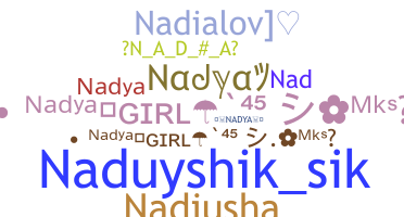 उपनाम - Nadya