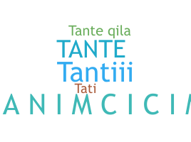 उपनाम - Tante