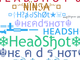 उपनाम - HeadShot