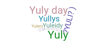 उपनाम - yuly