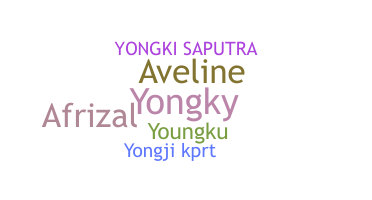 उपनाम - Yongki
