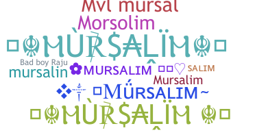 उपनाम - mursalim