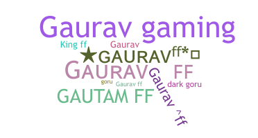 उपनाम - gauravff