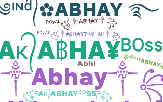 उपनाम - Abhay