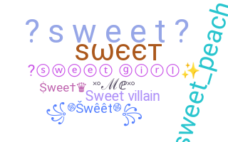 उपनाम - Sweet