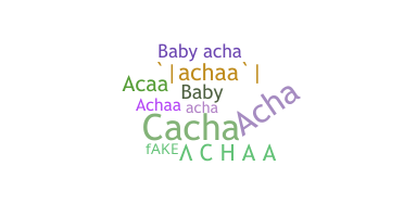 उपनाम - Achaa