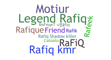 उपनाम - Rafiq