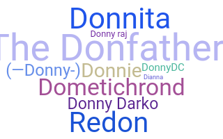 उपनाम - Donny