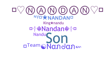 उपनाम - Nandan