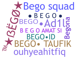 उपनाम - bego