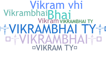 उपनाम - VikramBhai