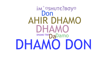 उपनाम - Dhamo