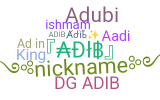 उपनाम - Adib