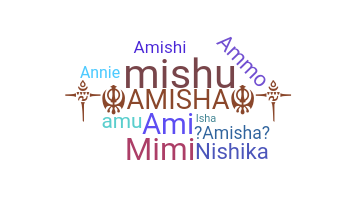 उपनाम - Amisha