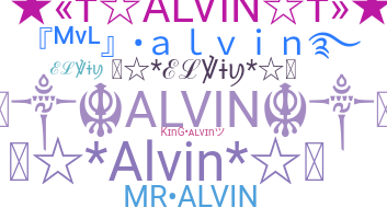 उपनाम - Alvin