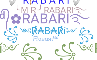 उपनाम - Rabari