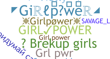 उपनाम - girlpower