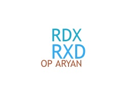उपनाम - RDxAryan