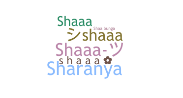 उपनाम - shaaa