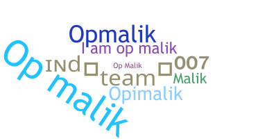 उपनाम - OPMalik