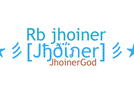 उपनाम - Jhoiner