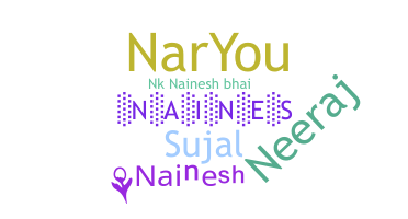 उपनाम - Nainesh